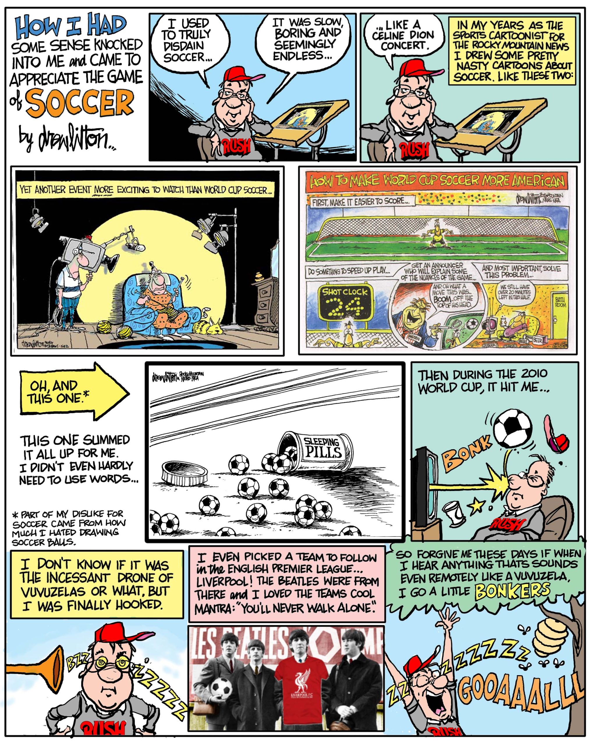 How I Came to Love Soccer: A somewhat true story