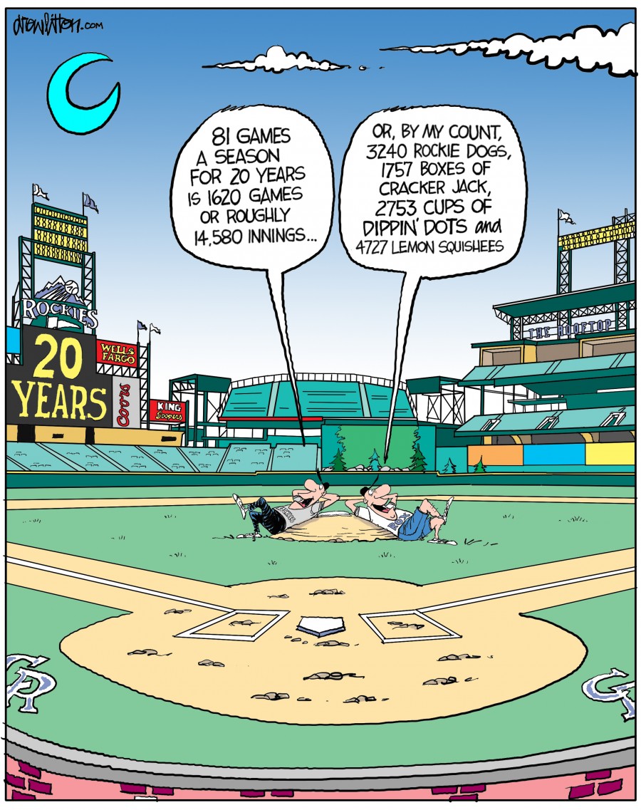 20th Anniversary Rockies Magazine