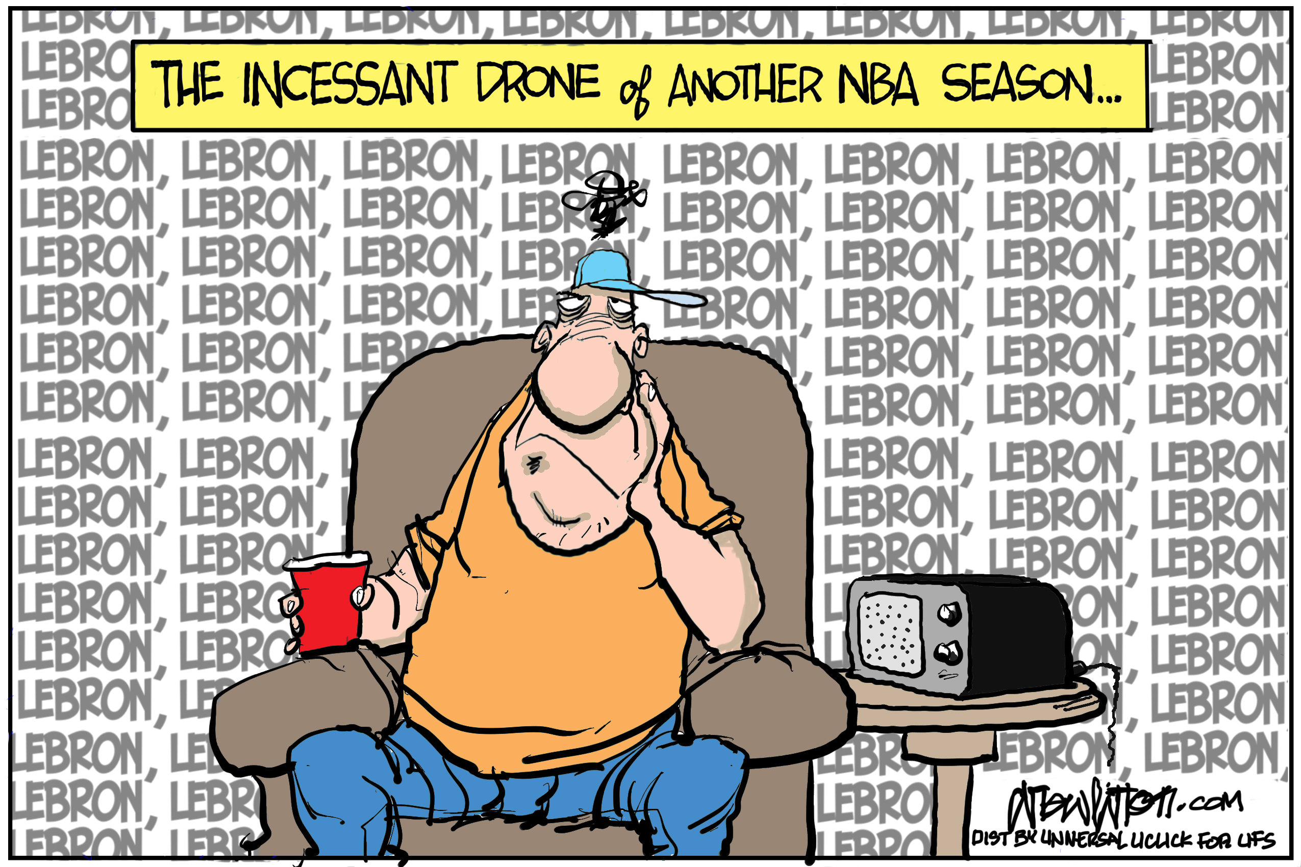 The Drone of another NBA season…