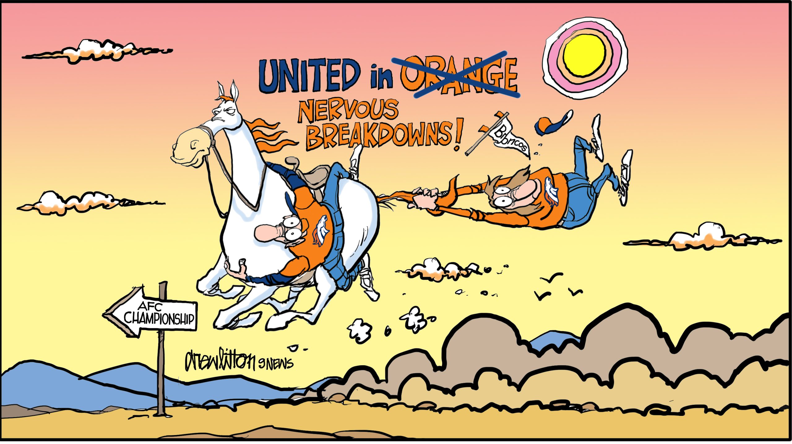 United in Orange or Nervous Breakdowns